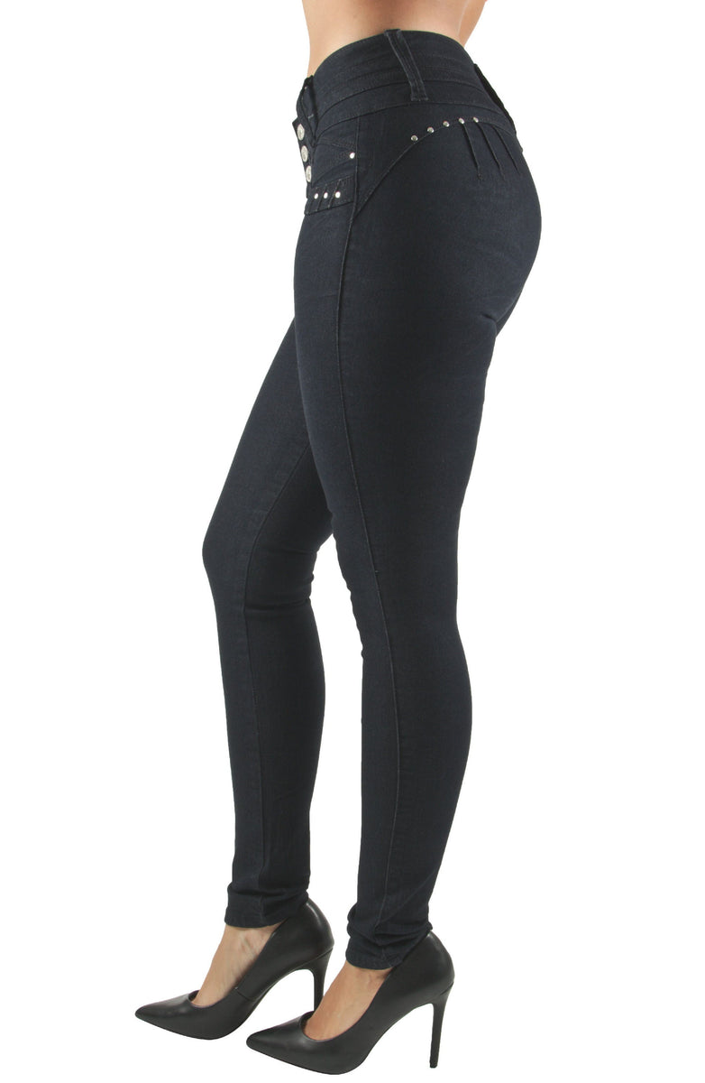 Colombian Design High Waist Butt Lift Skinny Jeans (K540) – Fashion2Love
