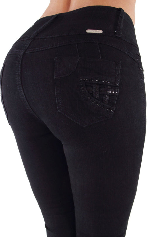 Butt Lift  High Waist Skinny Jeans (7A182S)