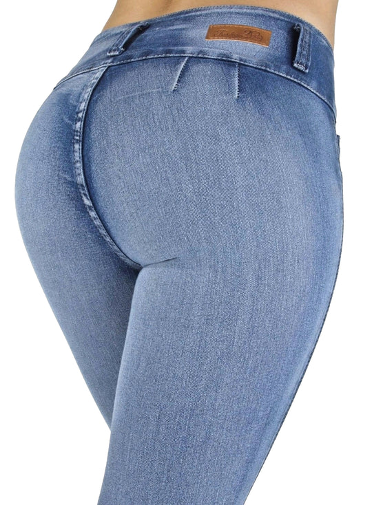 Colombian Design High Waist Butt Lift  Skinny Jeans (G208)