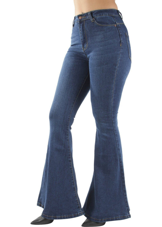 Bell Bottom High Waist Flared Bootleg Jeans (F05-FLARE)