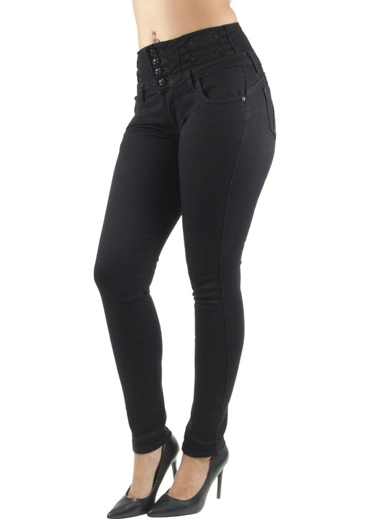 Butt Lift  High Waist Stretch Skinny Jeans (7F130MS)