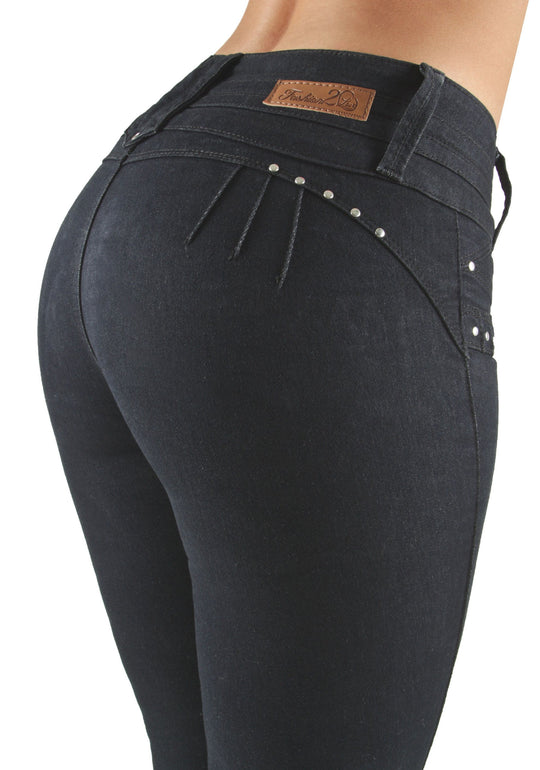 Colombian Design High Waist Butt Lift  Skinny Jeans (K540)
