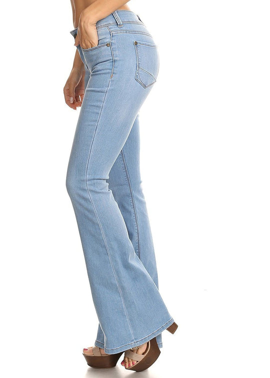 Classic Premium Denim Flare Bootleg Bootcut Jeans (LP7326-BT)