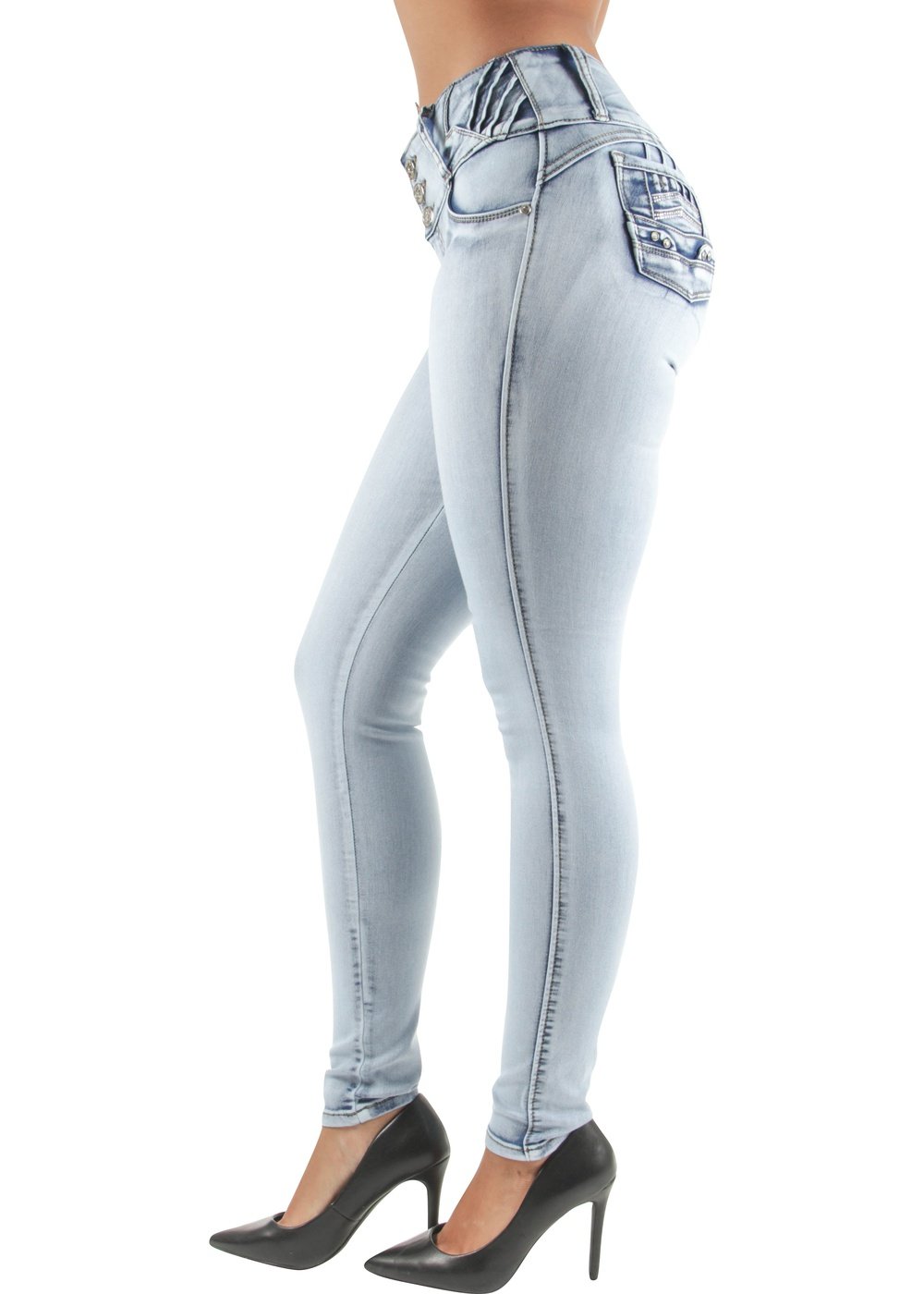Women's Juniors / Plus Size Colombian Design Butt Lift Mid