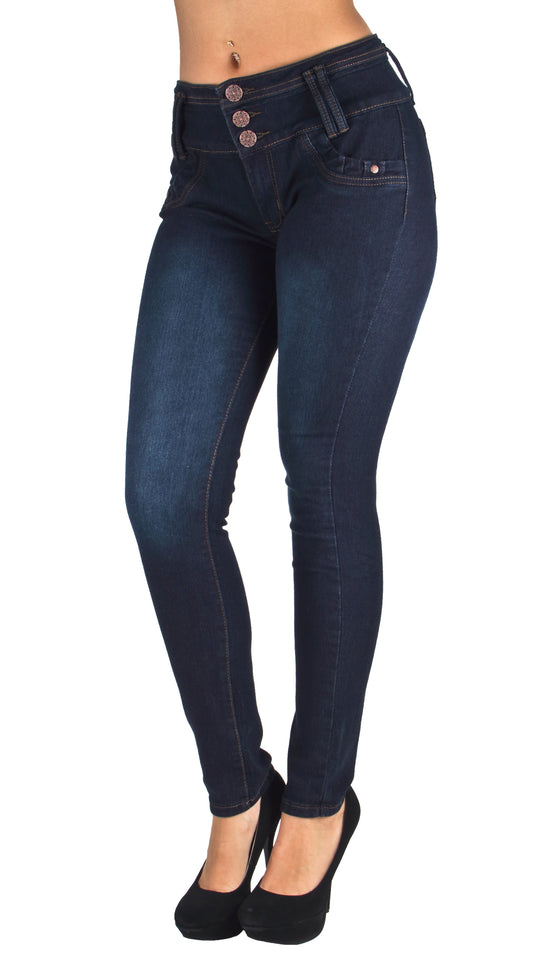 Colombian Design Butt Lift  Skinny Jeans (LS98195S)