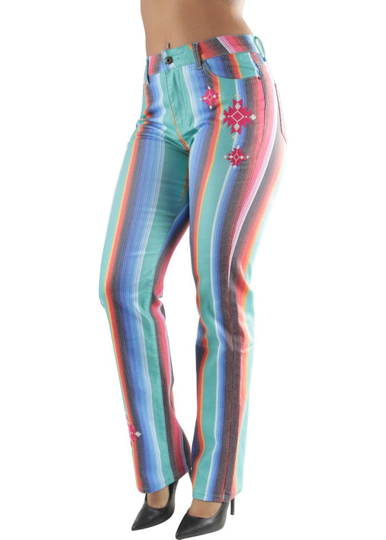 Missy   Bell Bottom High Waist Flared Bootleg Wide Fit Jeans (AE900)