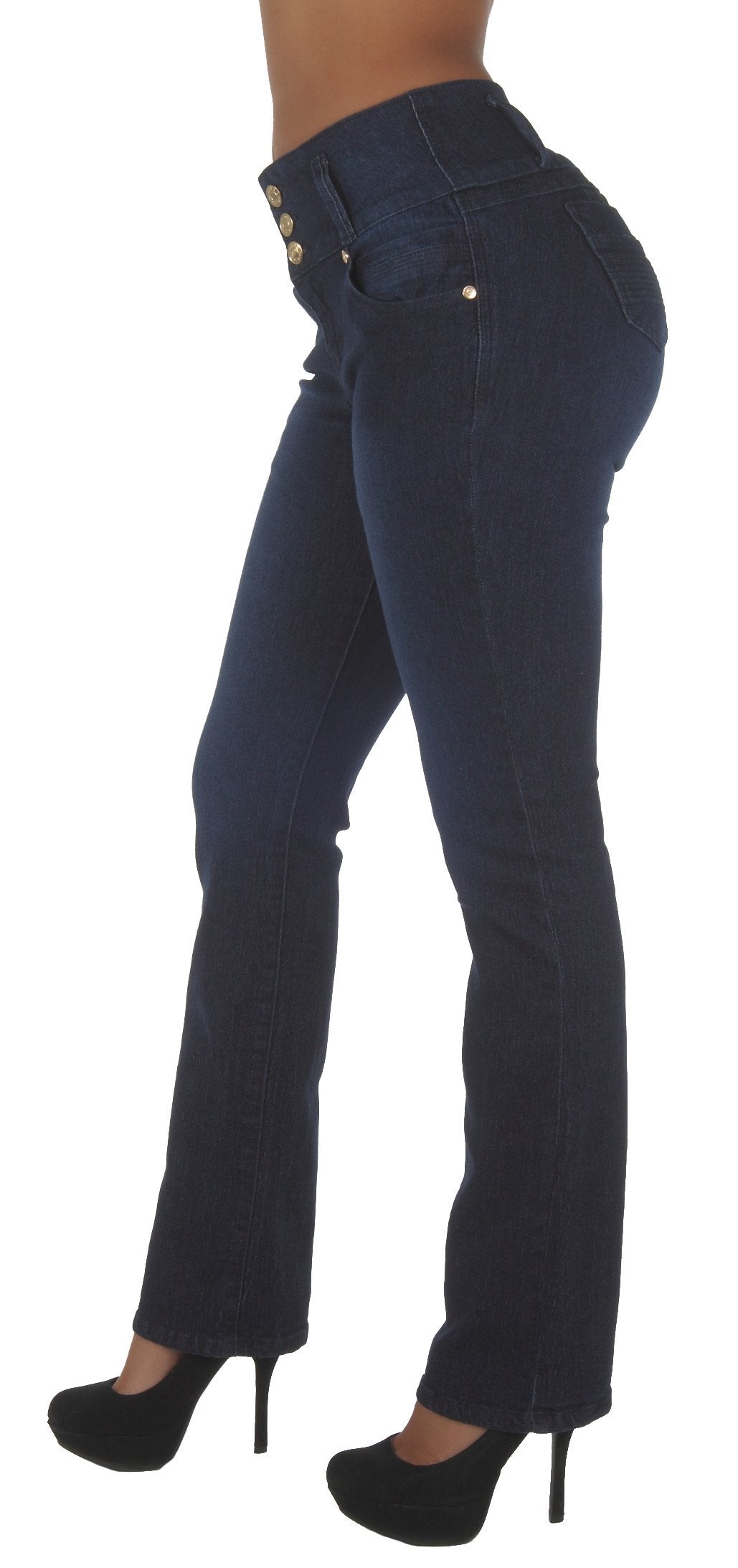 Plus Size, Butt Lifting, Levanta Cola, High Waist, Boot Leg