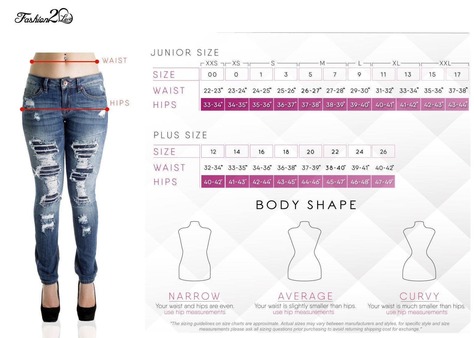 Women's Juniors, Butt Lift, Destroyed Ripped, Mid Waist, Booty Shorts ...