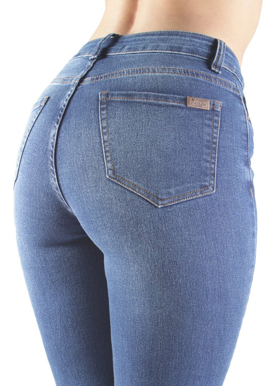 Classic High Waist Skinny Jeans (FS615)