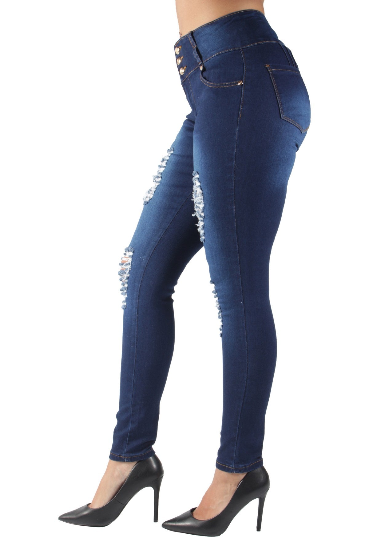 Navy blue jegging, Hue