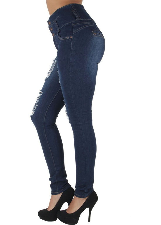 Judy Blue Navy Wide Leg Tummy Control Jeans · Filly Flair