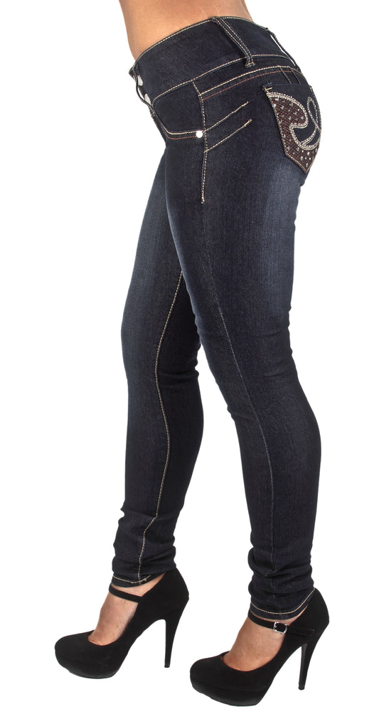 Colombian Design Butt Lift  Skinny Jeans (SF85100S)