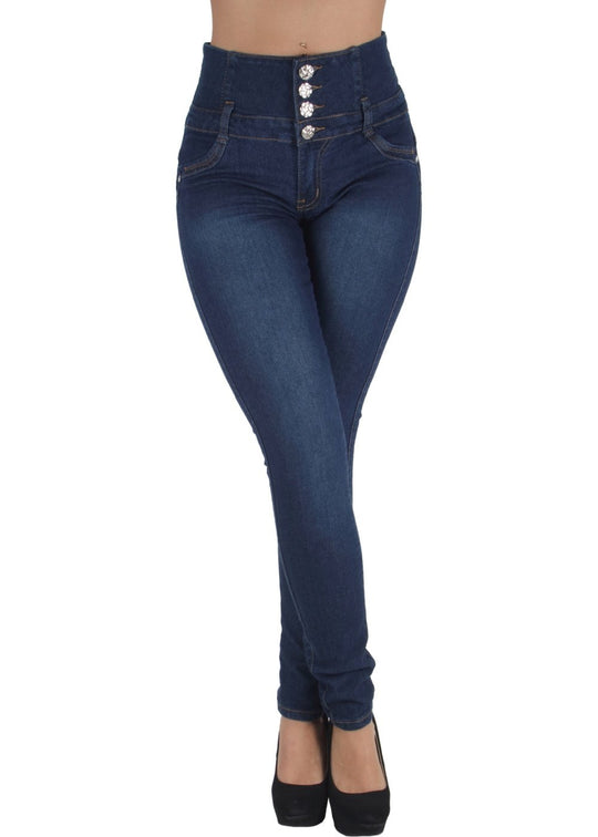 Butt Lift  High Waist Skinny Jeans (F2L8-88711(PS))